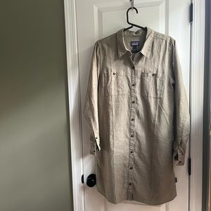 Patagonia hemp blend tunic style dress